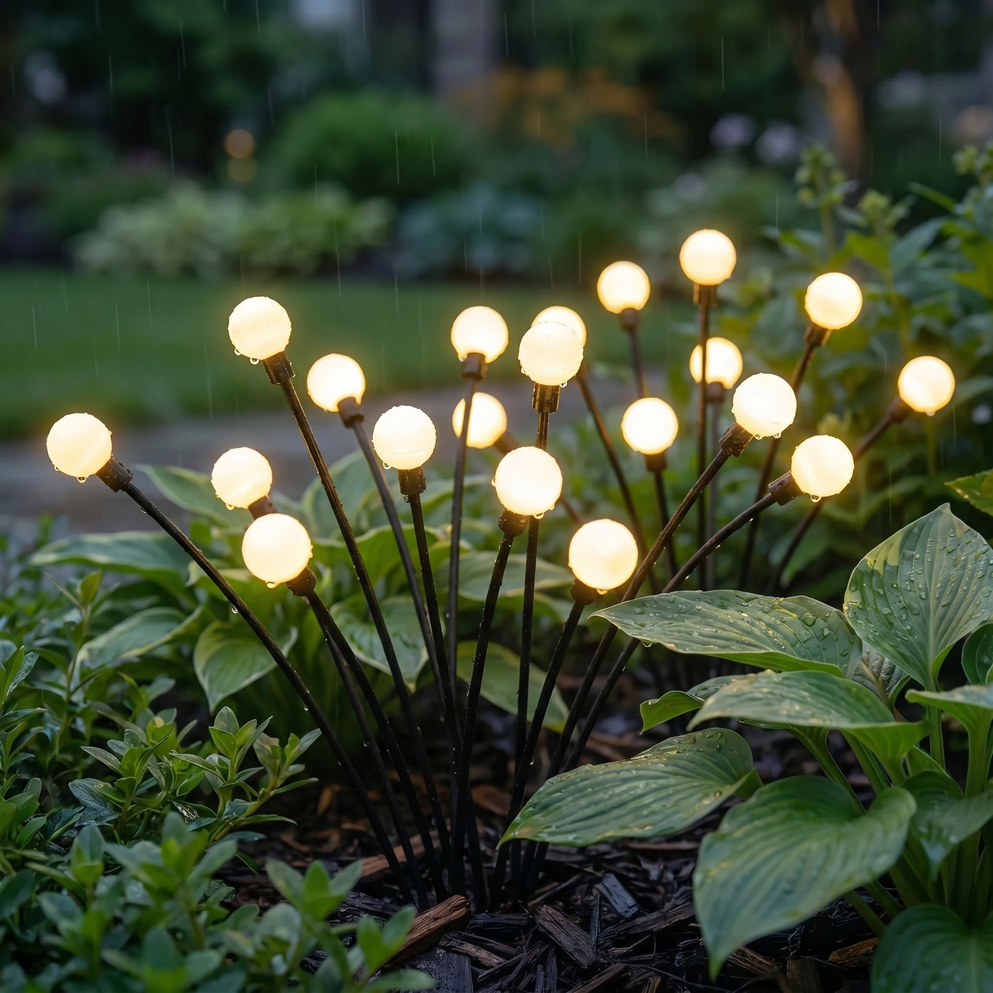 Solar Gartenlichter im Glühwürmchen-Design – Stimmungsvolle Beleuchtung für den Außenbereich
