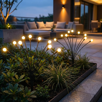 Solar Gartenlichter im Glühwürmchen-Design – Stimmungsvolle Beleuchtung für den Außenbereich