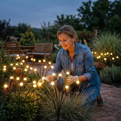 Solar Gartenlichter im Glühwürmchen-Design – Stimmungsvolle Beleuchtung für den Außenbereich